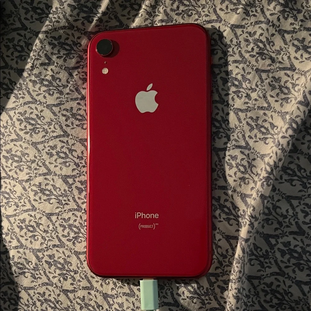 Apple iPhone in Vibrant Red